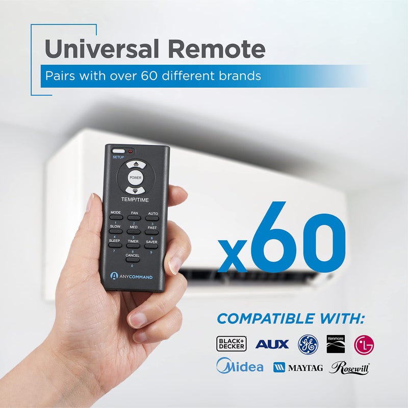 AnyCommand Universal Air Conditioner Remote Control, AC Remote for Over 60 Brands, Lightweight AC Remote Control Universal with Multiple Modes - Image 2